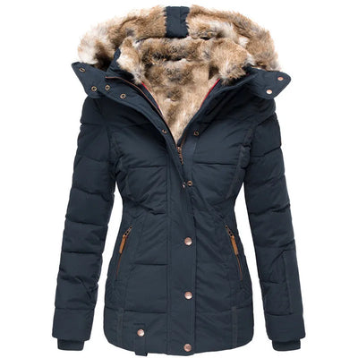 Auroa™ | Wintermantel mit Kunstfellfutter