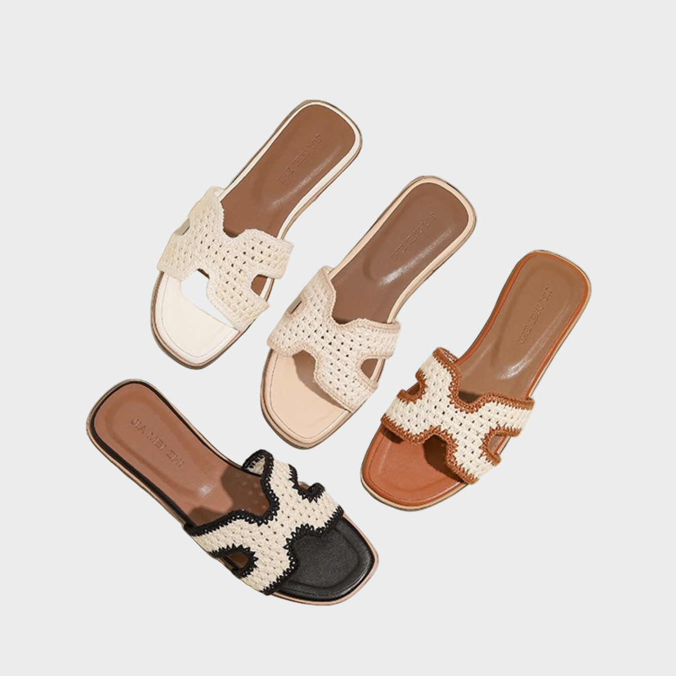 Eliz Raffia | Sandalen