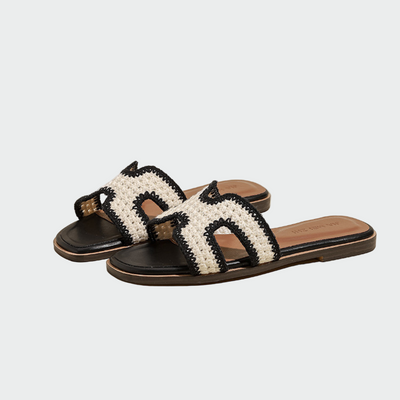 Eliz Raffia | Sandalen
