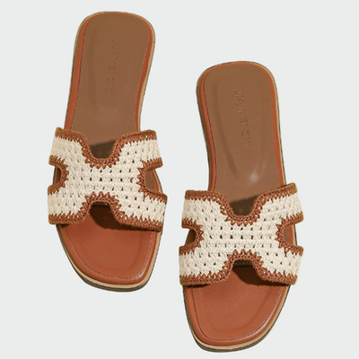 Eliz Raffia | Sandalen