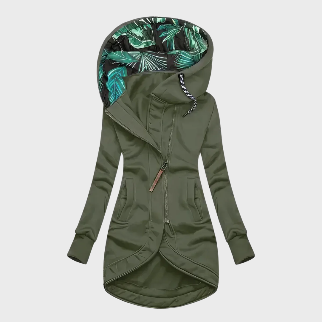 Ute™ | Elegante & Warme Winterjacke Mit Kapuze