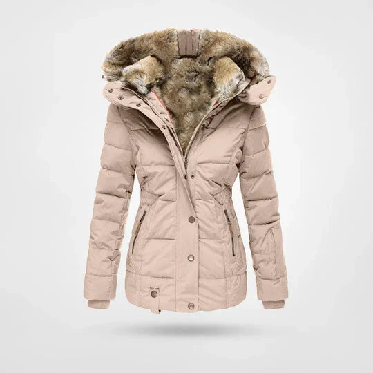 Frieda™ | Gemütliche Winterjacke mit schmeichelhaftem Schnitt