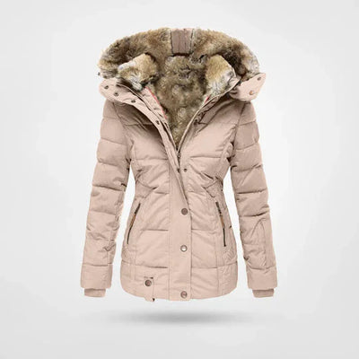 Frieda™ | Gemütliche Winterjacke mit schmeichelhaftem Schnitt