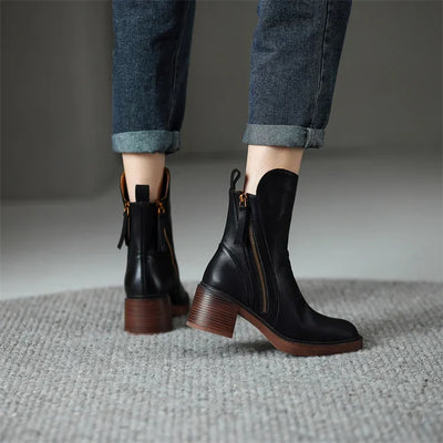 Danielle - Elegante Stiefel mit Reißverschluss