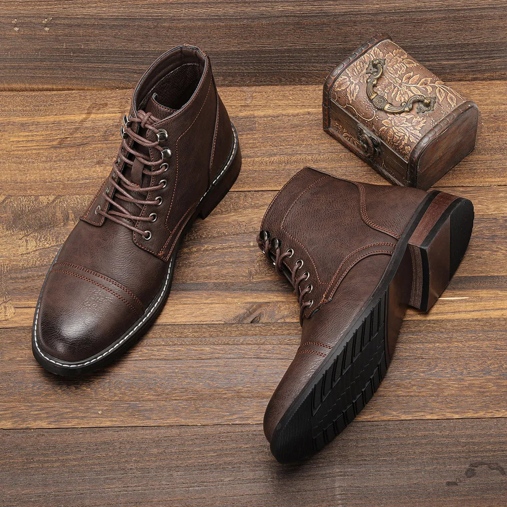 Ralph | Retro Derby-Stiefel