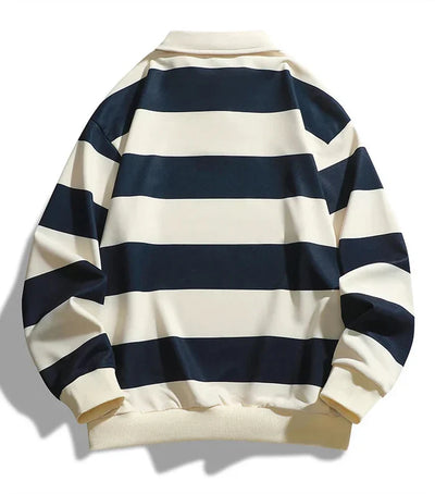 Lässiger Polo-Pullover