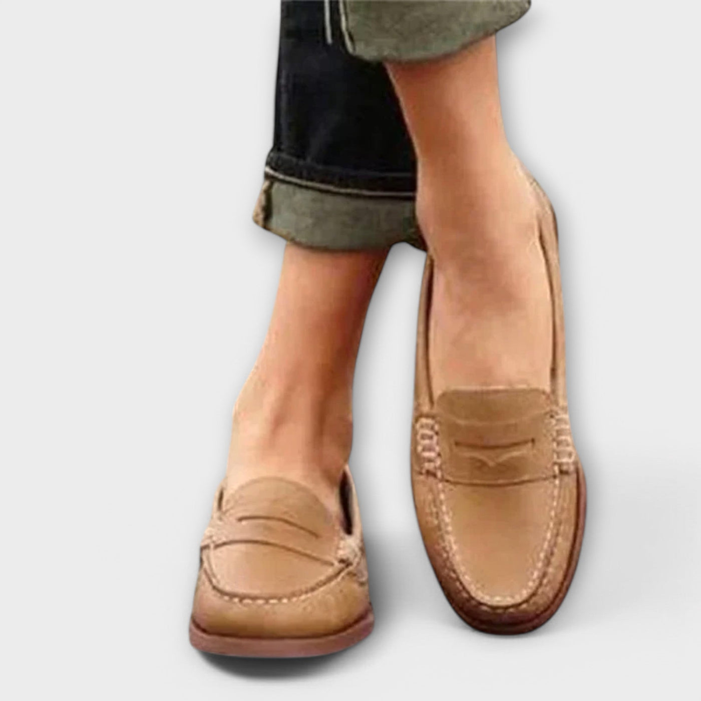 Zelvianne – Klassische Damen-Lederloafers