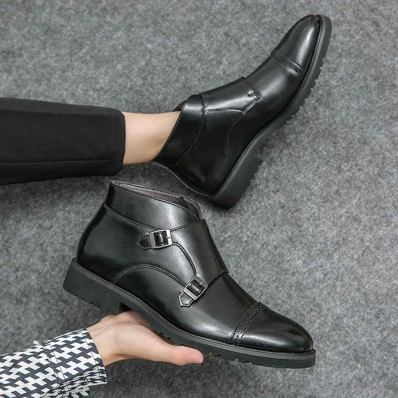 Darell™ | Stiefel mit Doppel-Monk-Schnalle