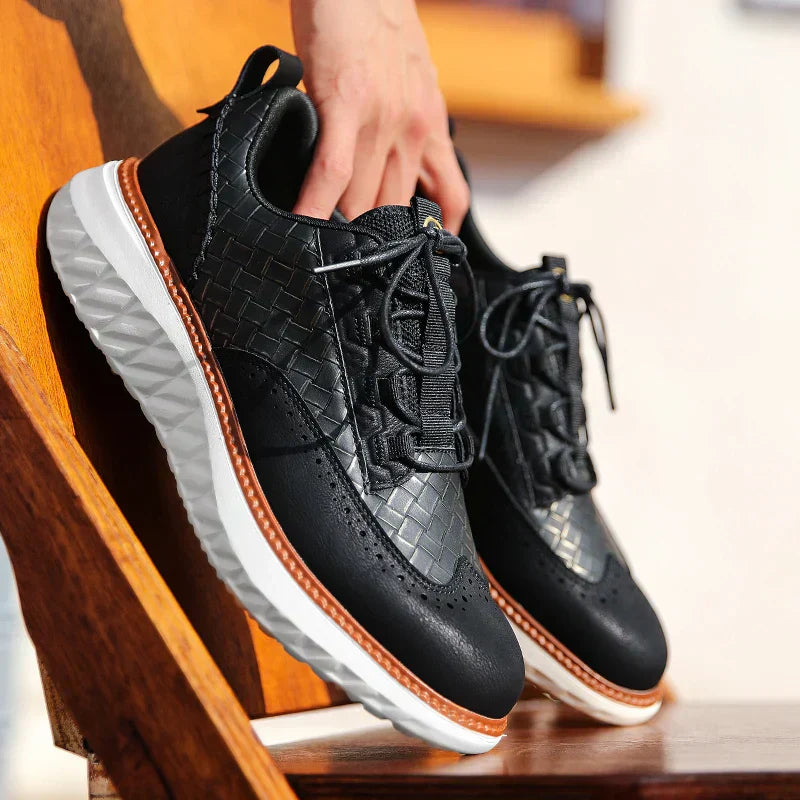 Oxford Ridge Leder Sneakers