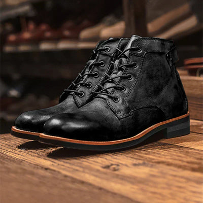Fanum | Herren Retro Stiefel mit Rundspitze