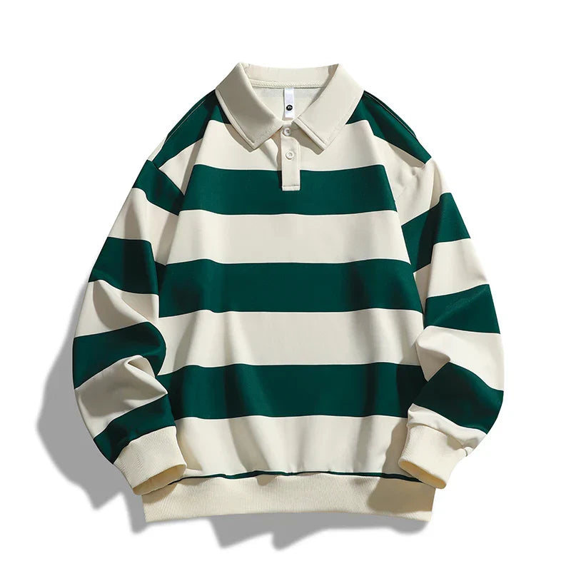 Lässiger Polo-Pullover