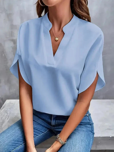 Inesa™ | V-Ausschnitt Bluse 1+1 GRATIS