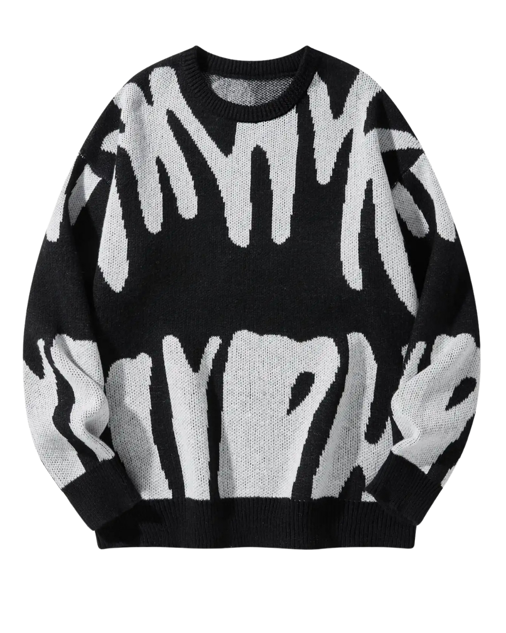 Eleganter gemusterter Pullover