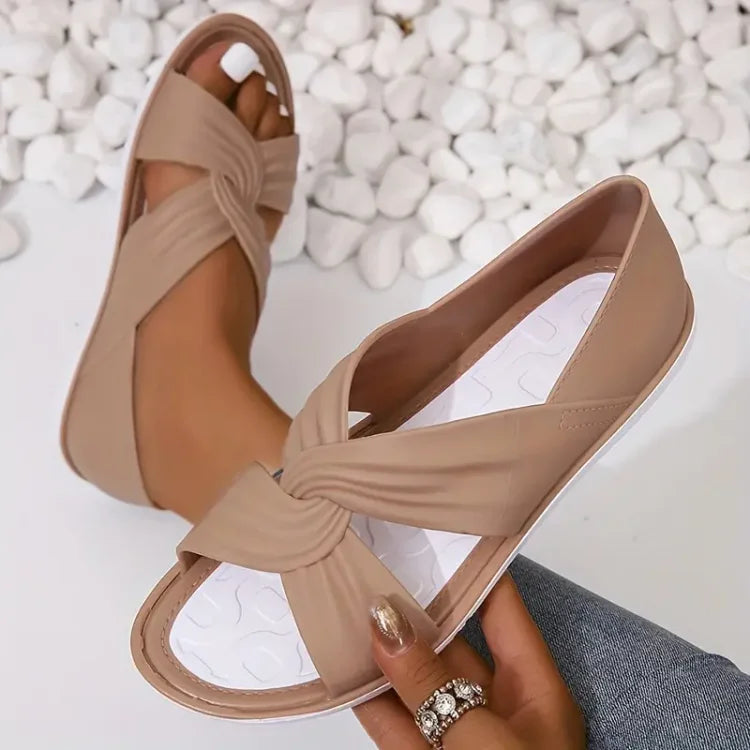 Beatrice | Orthopädische Sandalen mit stilvollem Schleifen-Design