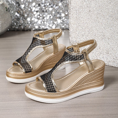 Helena™ | Elegante orthopädische Slippers mit Keilabsatz