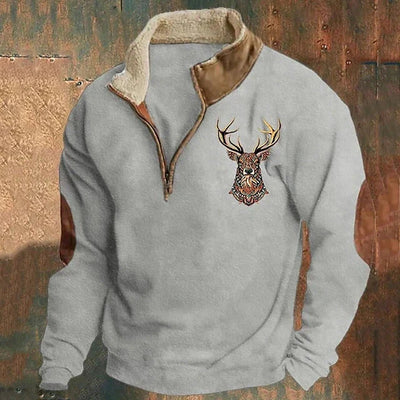 Christ – Pullover mit Hirschdetail