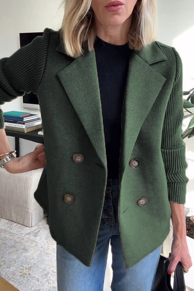 Amora™ | Elegante Jacke mit Strickärmeln