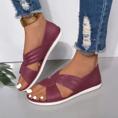 Beatrice | Orthopädische Sandalen mit stilvollem Schleifen-Design