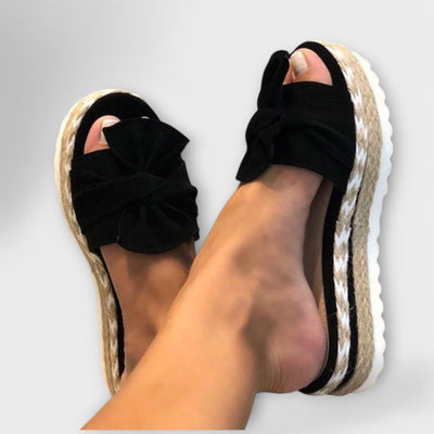 Solegenius – Orthopädische Sandalen mit Schleifendetail