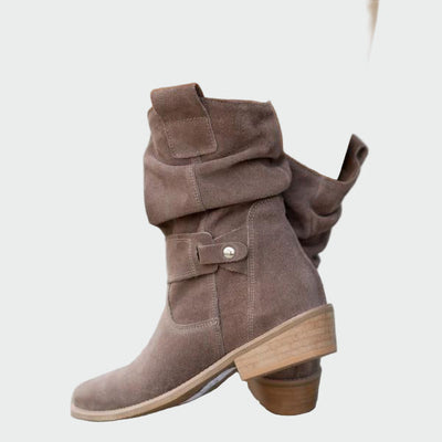 Zeitlose Bequeme Stiefeletten