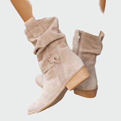Zeitlose Bequeme Stiefeletten
