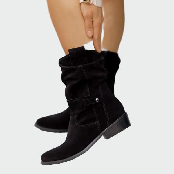 Zeitlose Bequeme Stiefeletten