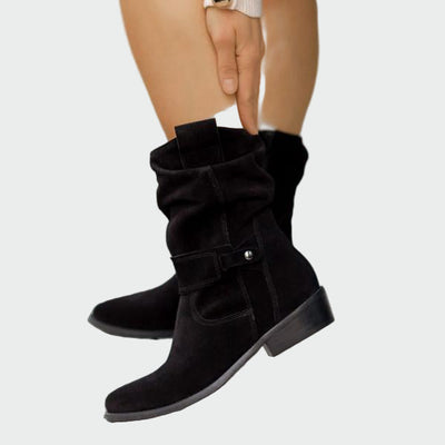 Zeitlose Bequeme Stiefeletten