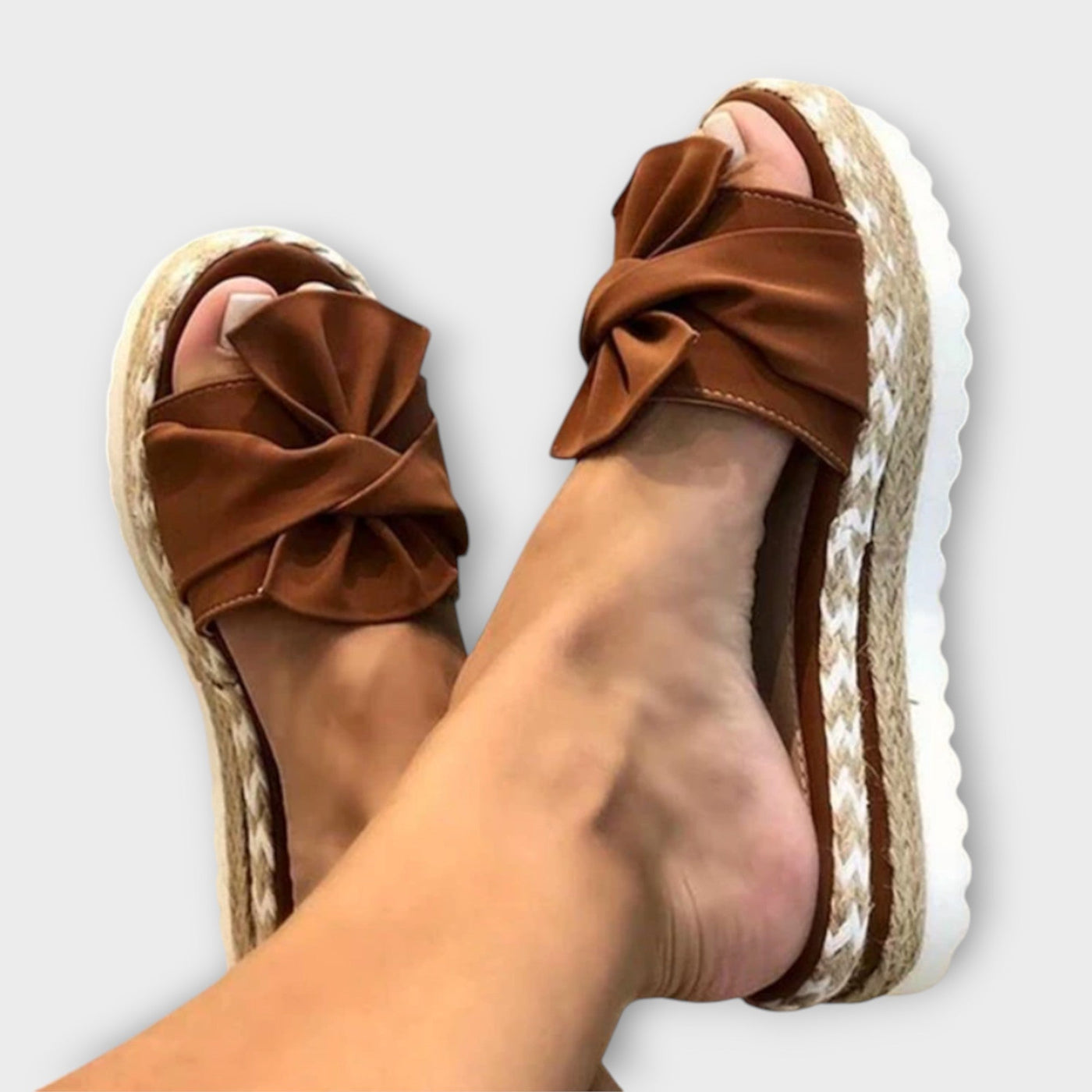 Solegenius – Orthopädische Sandalen mit Schleifendetail