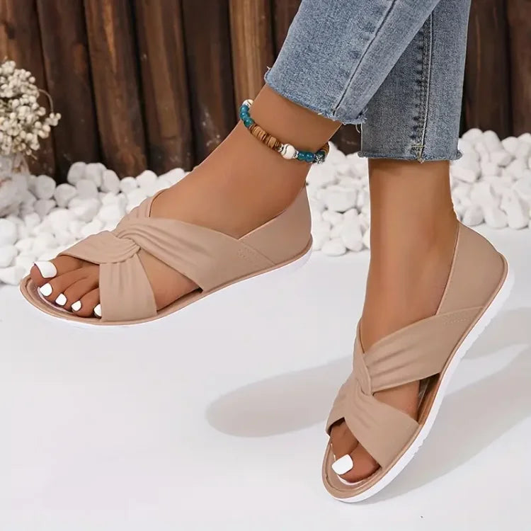 Beatrice | Orthopädische Sandalen mit stilvollem Schleifen-Design