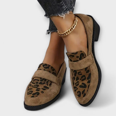 Karla – Elegante Damenschuhe mit Leopardenmuster