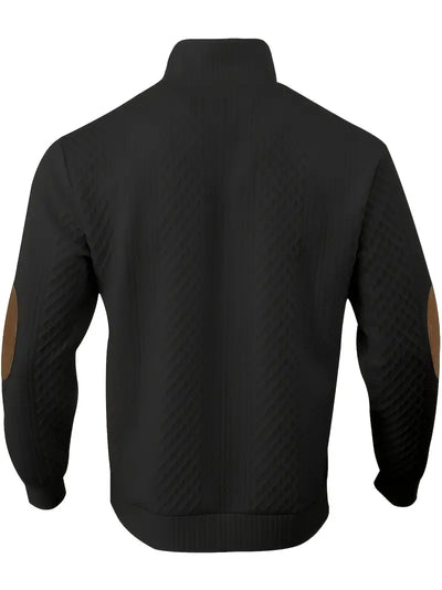 Eleganter Knopf-Pullover
