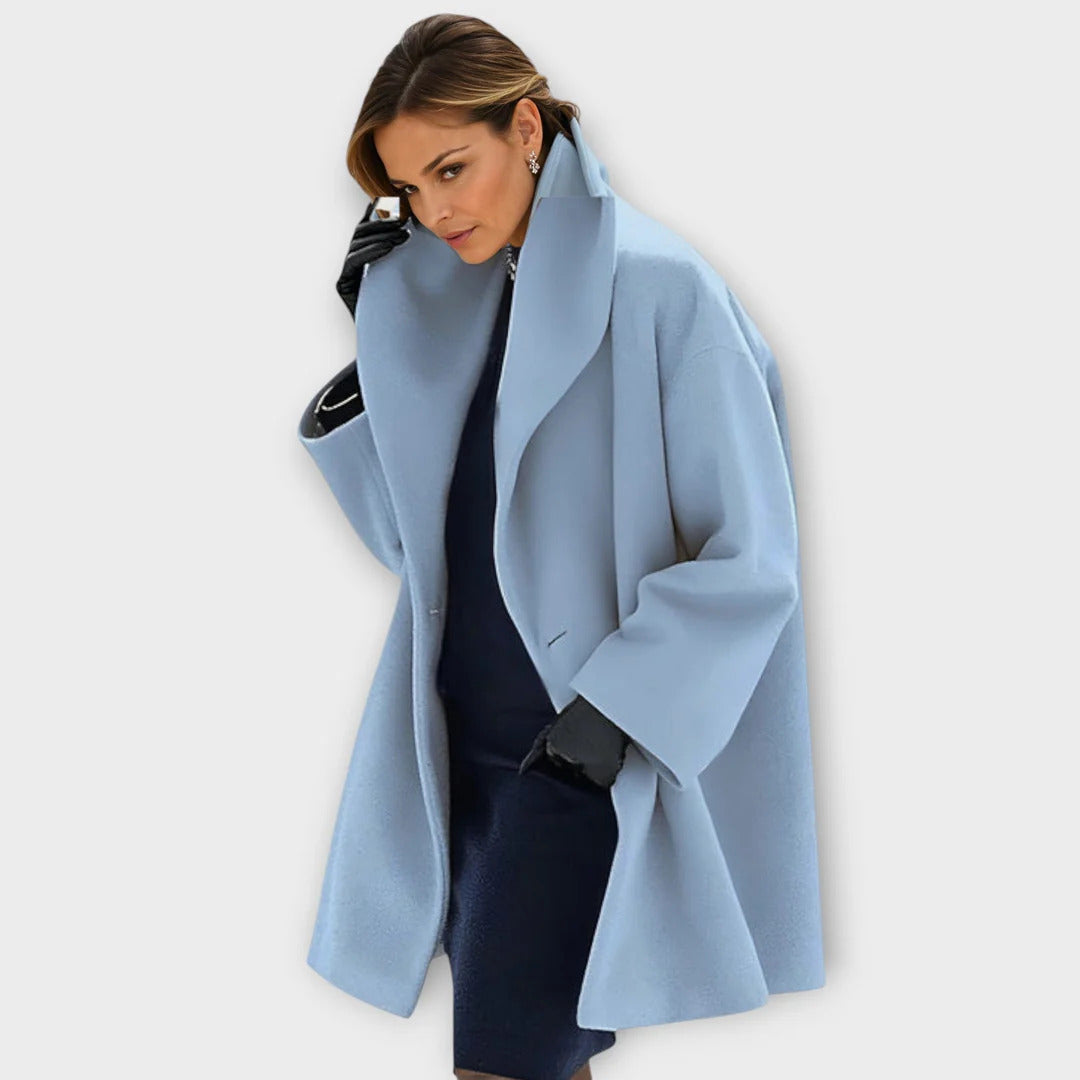 Lena™ | Luxuriöser winddichter Wollmantel