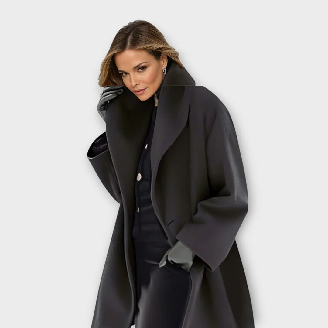 Lena™ | Luxuriöser winddichter Wollmantel