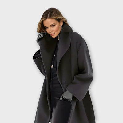 Lena™ | Luxuriöser winddichter Wollmantel