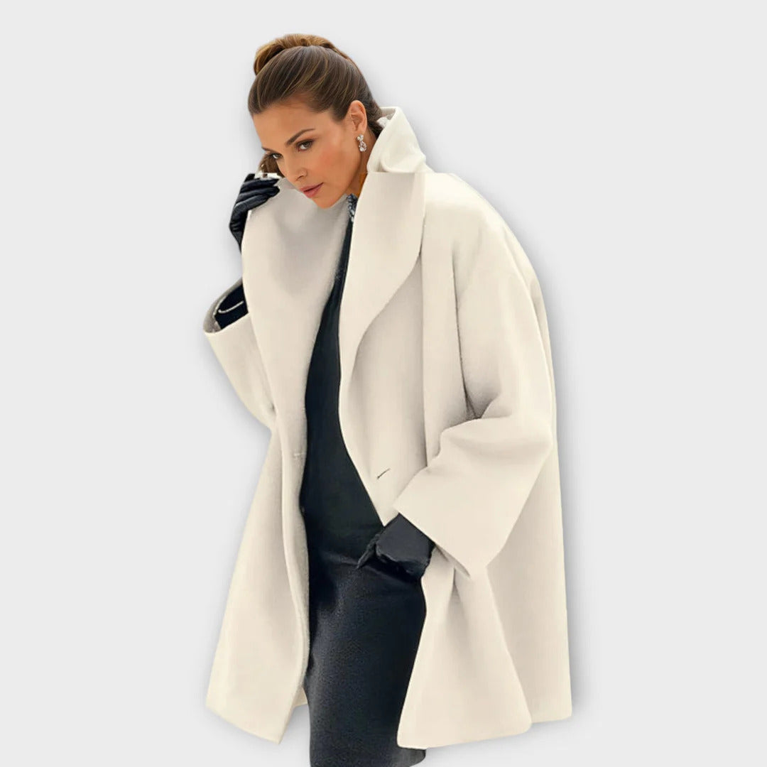 Lena™ | Luxuriöser winddichter Wollmantel