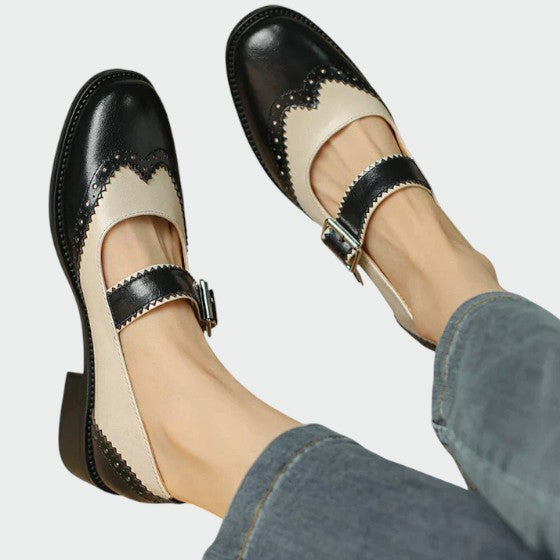 Olivia – Leder Mary Janes