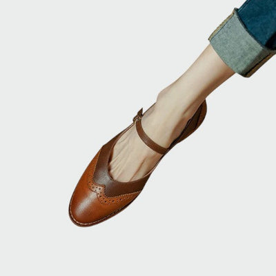 Olivia - Vintage Charme Mary Jane Schuhe