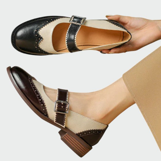 Olivia – Leder Mary Janes