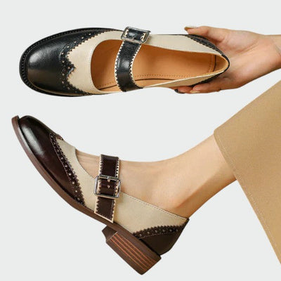 Olivia – Leder Mary Janes