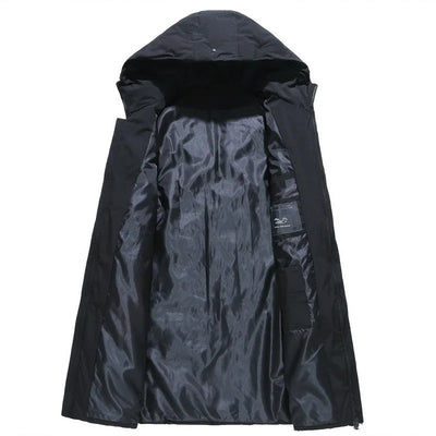 Lange Winterjacke