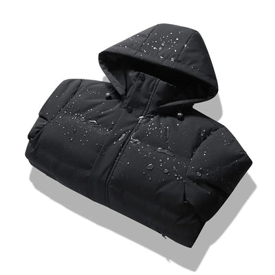 Elegante Fleece-Jacke mit Kapuze