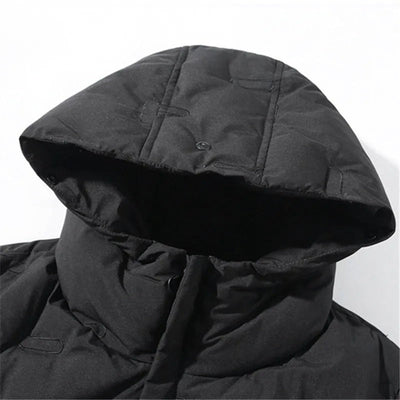 Lange Winterjacke