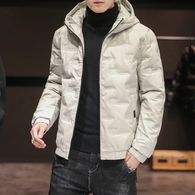 Elegante Herren-Pufferjacke