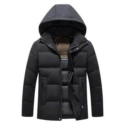 Elegante Fleece-Jacke mit Kapuze