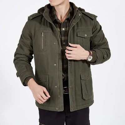 Elegante gepolsterte Bomberjacke
