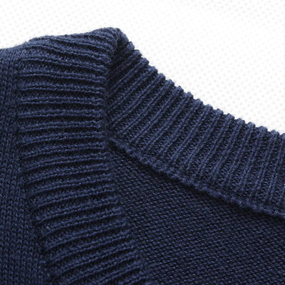 Lässiger Herrenpullover aus Baumwolle