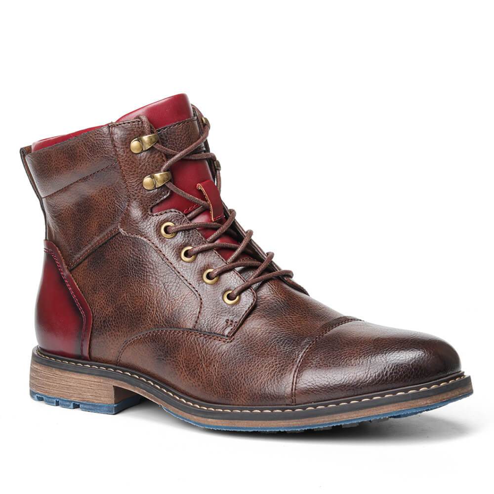 Ethan | Oxford-Stiefel aus echtem Leder