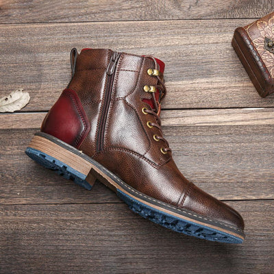 Ethan | Oxford-Stiefel aus echtem Leder