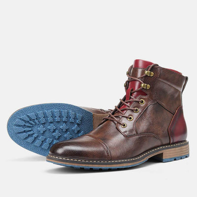 Ethan | Oxford-Stiefel aus echtem Leder