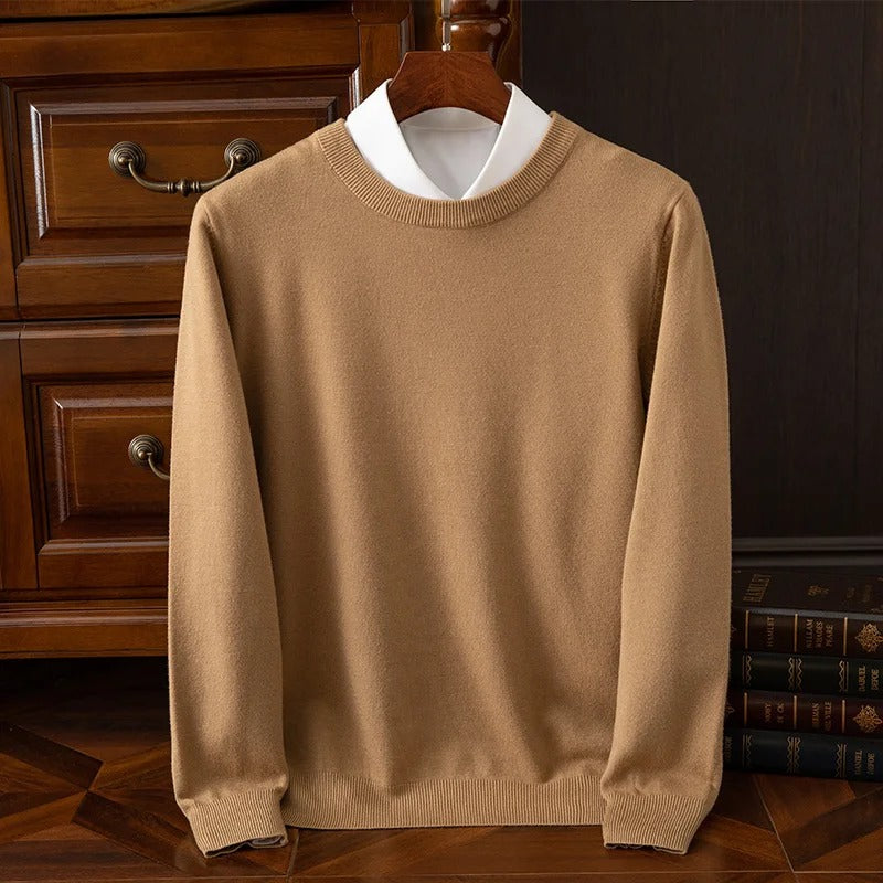 Eleganter Pullover aus Wolle